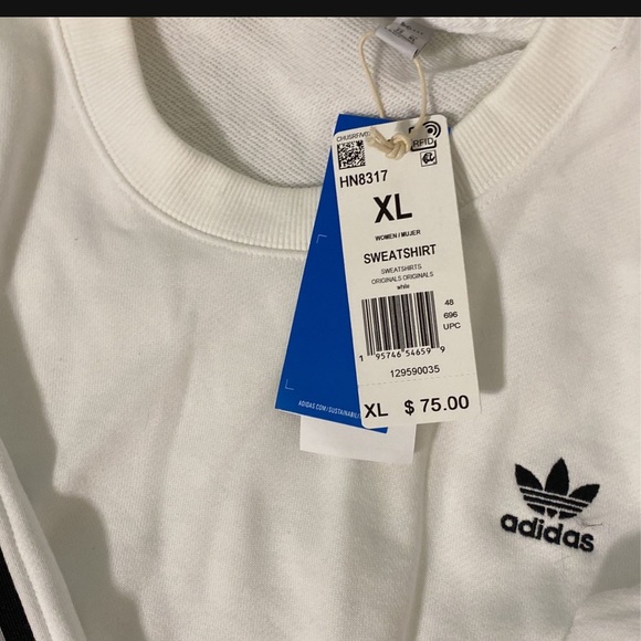 Cropped adidas sweatshirt - Picture 2 of 2